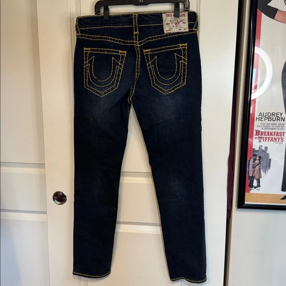 True Religion men’s Rocco Big T skinny jeans